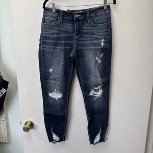 distressed jeans women